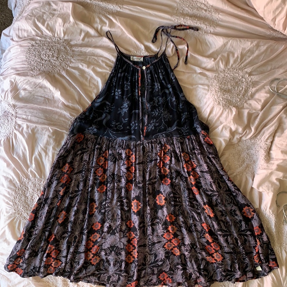 Free People Floral Tunic Dress